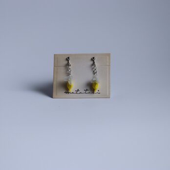 【ピアス又はイヤリング】　Fleur de citronnierの画像