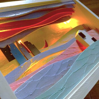 House with the light スリム～灯りのある家の画像