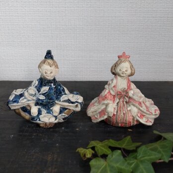 雛人形 椿の画像