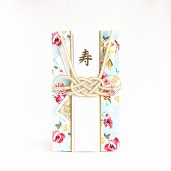 花束の祝儀袋     祝儀袋　結婚式　代筆の画像