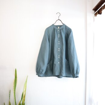 flopsy P blouse ( ash blue / long sleeve )の画像