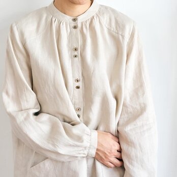 flopsy P blouse ( greige / long sleeve )の画像