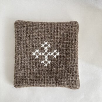 WOOL!church cross*カップ＆ポットマットの画像