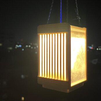 ヒノキの行灯（あんどん）【光源なし】の画像