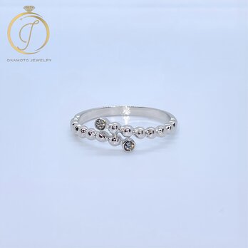 Ball chain ring. (ピンキーリング可)