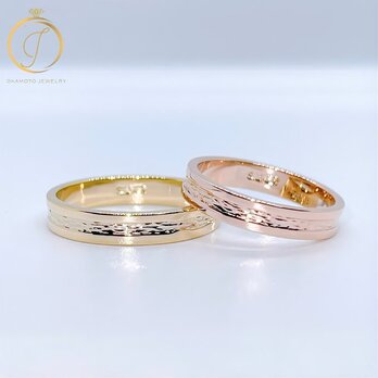 simple pair ring (ピンキーリング可)の画像