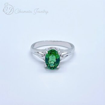 Oval Stone Ring.の画像