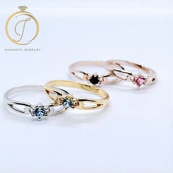 Heart Cut Ring. （ピンキーリング可）