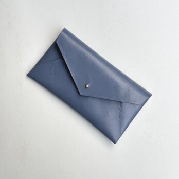 ミニマム長財布 ENVELOPE (BLUE)の画像