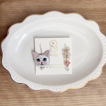 nyaigs〜毛並みまで感じる猫刺繍 作品一覧 | iichi 日々の暮らし