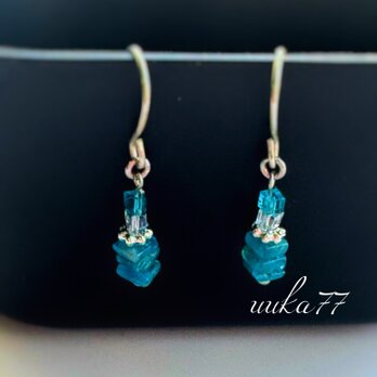 Apatite＊アパタイト・スクエア ピアスの画像