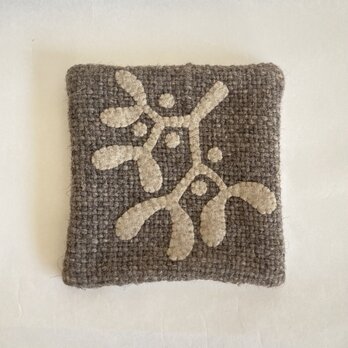 WOOL!やどり木*カップ＆ポットマットの画像