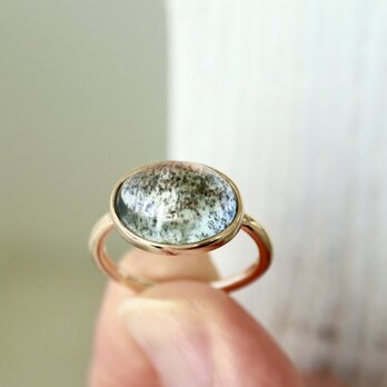 K10[人魚のmoss aquamarine]ringmossの画像