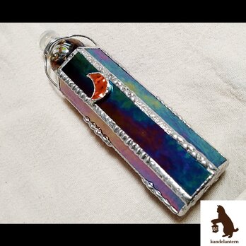 万華鏡(月夜のオーロラ)ステンドグラス kaleidoscope【送料無料】の画像