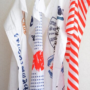 手ぬぐい セット タオル 古布 綿 ジャパンヴィンテージ 端切れ リメイク素材 生地 ハンドメイド 昭和レトロ 送料無料 A4の画像