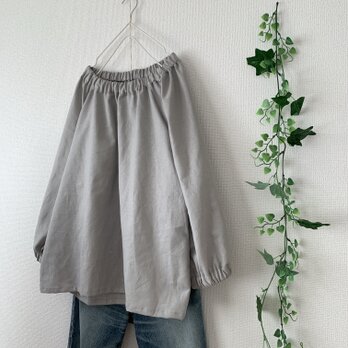 リネンゴムギャザーブラウスの画像