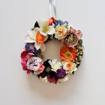 【oh flowers / オーフラワーズ】　フラワーリース　Sの画像