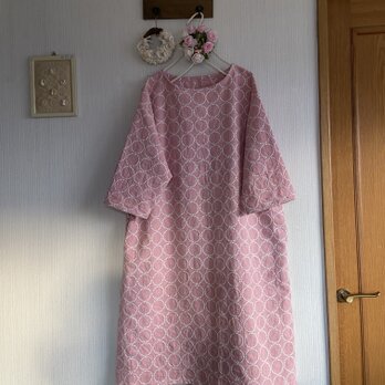 ミナペルホネタンバリン風ワンピースの画像