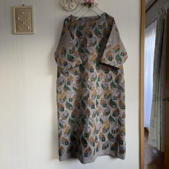 ミナペルホネンvillage風ワンピースの画像
