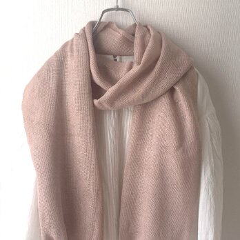 シルクストール（ピンク系　幅：約40cm）の画像