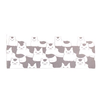 猫の集会　手ぬぐいの画像