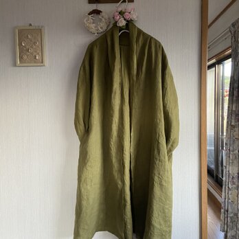 リネンのローブコートのコピーの画像