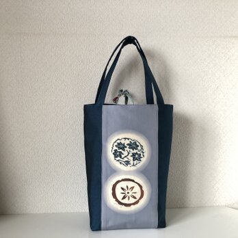 帯バッグ〜羽織ひもがついてるトートバッグ〜の画像