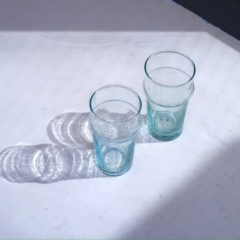 再生ガラスのグラス-プレーンの画像