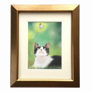 てふてふ（パステル画　原画）の画像
