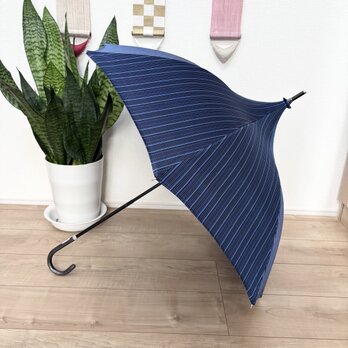 雨ゴートから作った晴雨兼用パゴダ日傘　春待月の画像