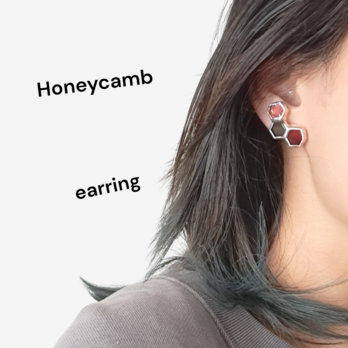 Honeycamb/earring01の画像