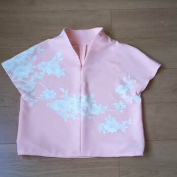 春色ブラウス　絹の画像