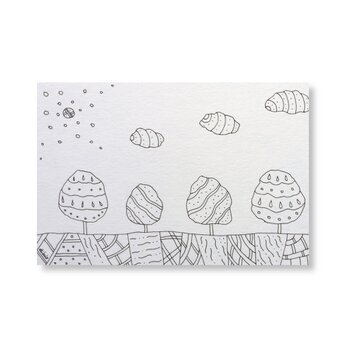 夢見た場所に 飛んでいく ( 原画 )の画像