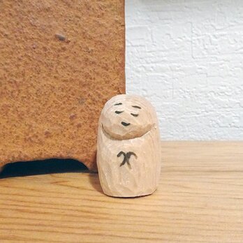 ＜特別価格＞木彫り　小さな小さなお地蔵さん16の画像