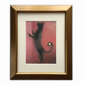 くるりん（パステル画　原画）　の画像