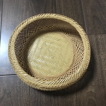 竹　籠　果物入れ　小物入れ　ザル　鉢カバーの画像