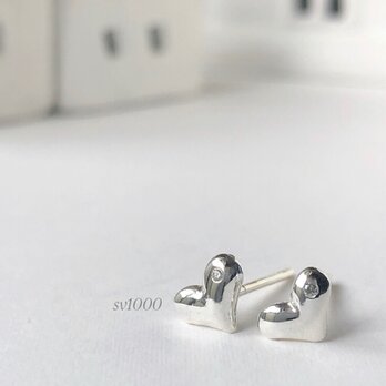 純銀sv1000♡プチピアス  金属アレルギーの方もの画像