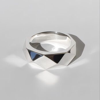 Rhombus ring / SV925の画像