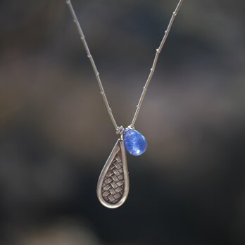 -Karensilver・Tanzanite- long pendantの画像