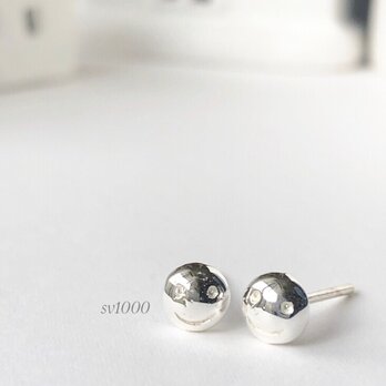 純銀sv1000♡プチピアス  金属アレルギーの方もの画像
