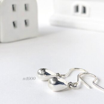 純銀sv1000♡しずくピアス  金属アレルギーの方ものコピーのコピーの画像