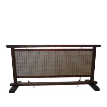 インテリア置物 高さ50cm 木簾結界衝立 室内の間仕切り・装飾性のある調度品 DK-22-KDの画像