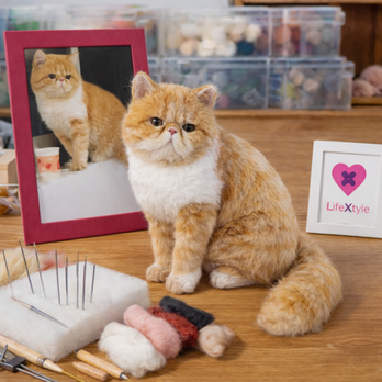 羊毛フェルト そっくり ペット オーダーメイド｜写真から作る ペット リアル ぬいぐるみ｜愛犬 愛猫 うちの子 ロス プレゼント