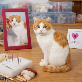 羊毛フェルト そっくり ペット オーダーメイド｜写真から作る ペットぬいぐるみ｜愛犬 愛猫 供養 遺骨を亡くした方への贈り物