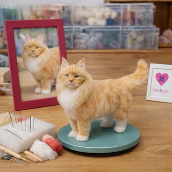 羊毛フェルト そっくり ペット オーダーメイド｜写真から作る ペットぬいぐるみ｜愛犬 愛猫 供養 遺骨を亡くした方への贈り物