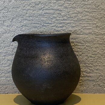 珠洲焼 ドレッシング入れにもなる片口 Ａの画像