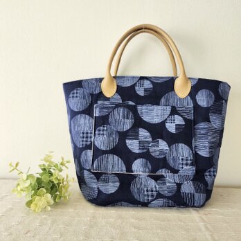 たっぷり入る❤︎和柄bagの画像