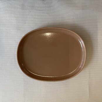 NUPPU Junior Plate Middle Brownの画像