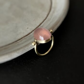 [桜色ローズクォーツ] ringの画像
