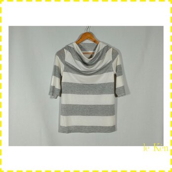 ◉sale◉　[53-4] le haut drapé à col